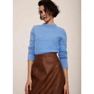 Mint Velvet Blue Wool Blend Jumper